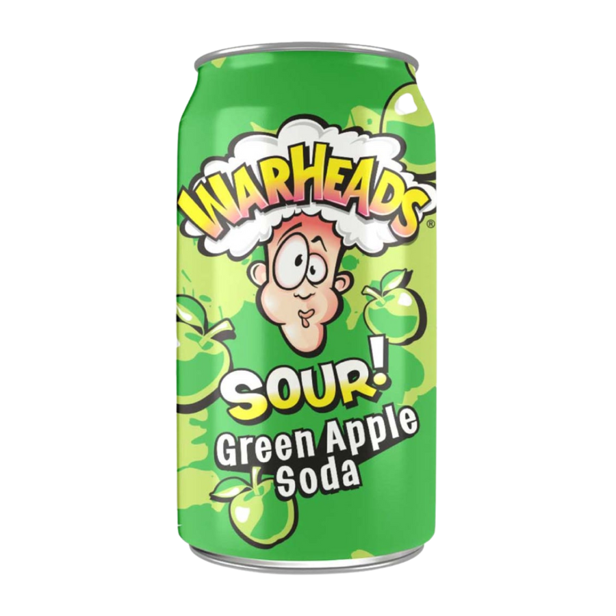 Warheads Soda Pomme Verte