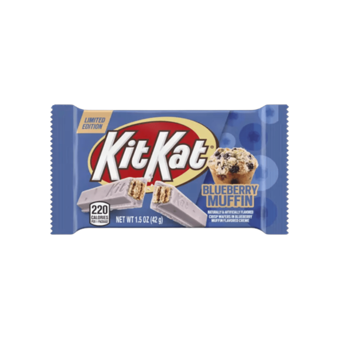 Kit Kat Muffin aux bleuets