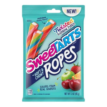 Sweetarts Ropes Twisted Rainbow Punch